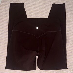 Brown High-Waisted Leggings